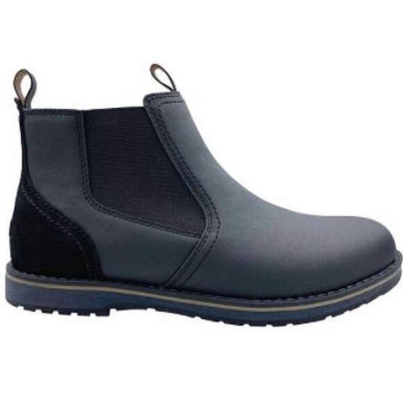 Izod | Shoes | Izod Boots Chukka Mens 8 Black Buffed Leather  display picture 2